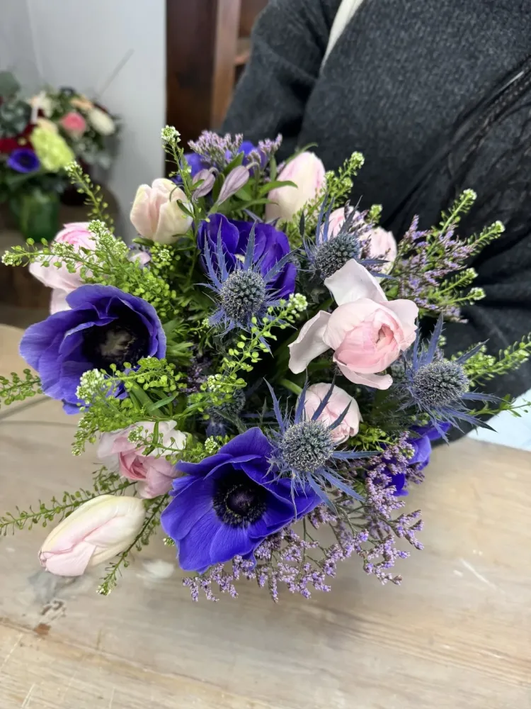 Bouquet de fleurs à Crosne